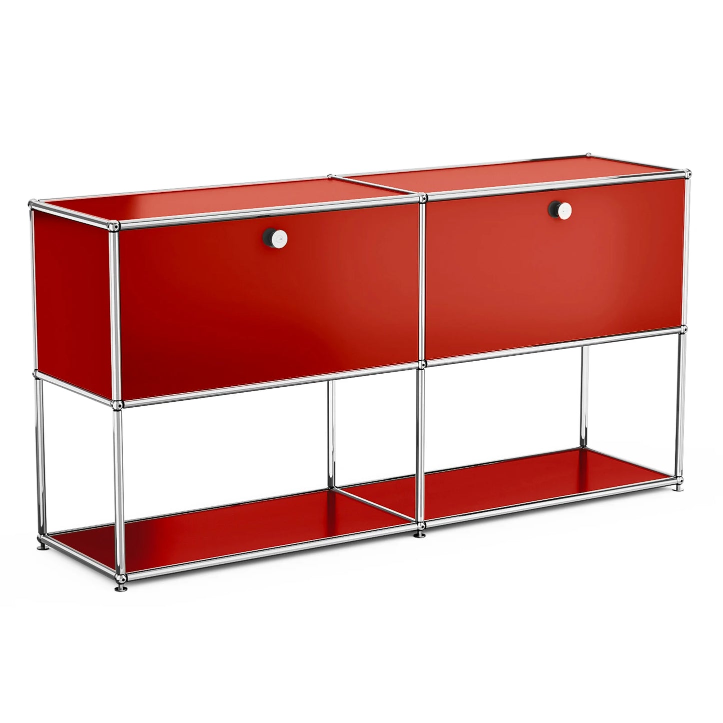 Sideboard Haller Cabinet Stainless Steel Metal Board Living Room Cabinet Storage Shelf Modular Furniture Storage Cabinet