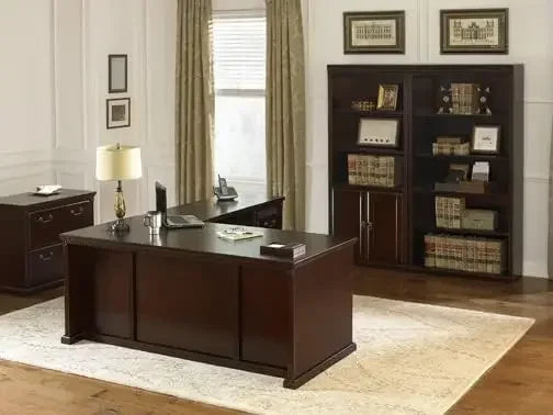 Huntington Club Office Open Bookcase, 72"