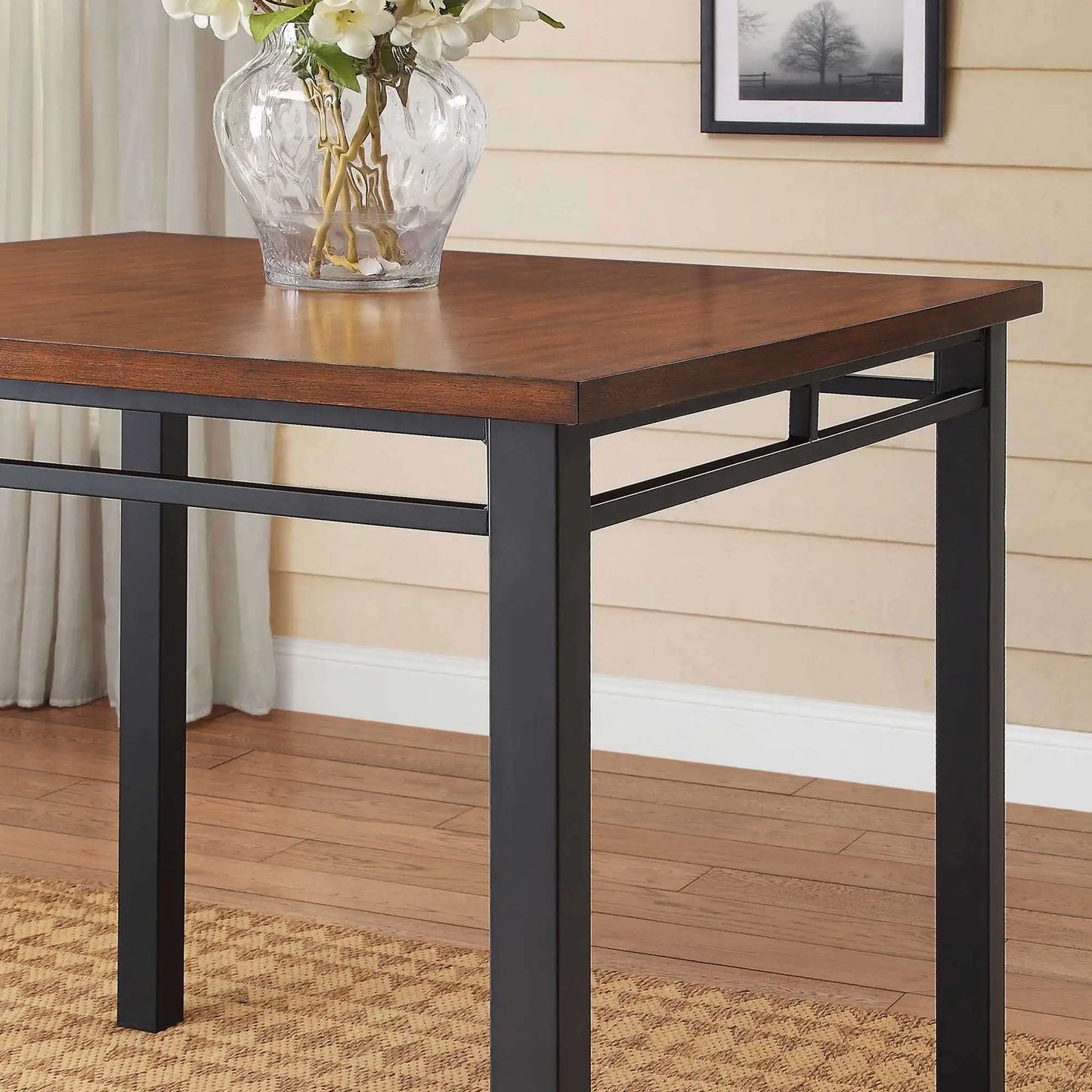 Austen 5 Piece Counter Height Dining Set Vintage Oak