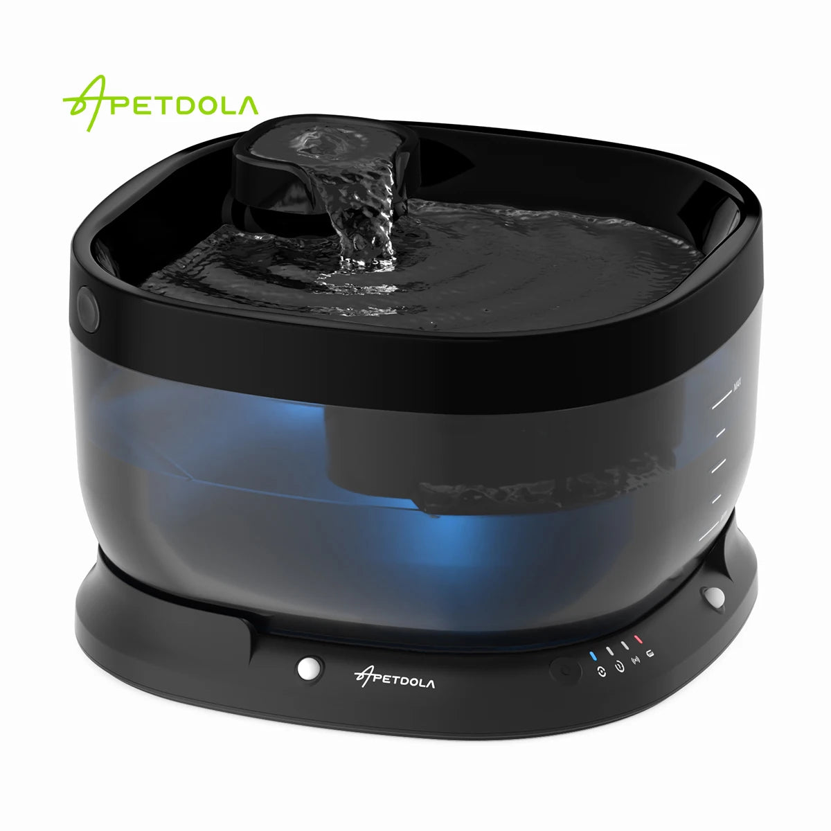 Apetdola 7L Wireless Dog Water Fountain Auto Sensor Drinking Fountain for Dogs and Cats
