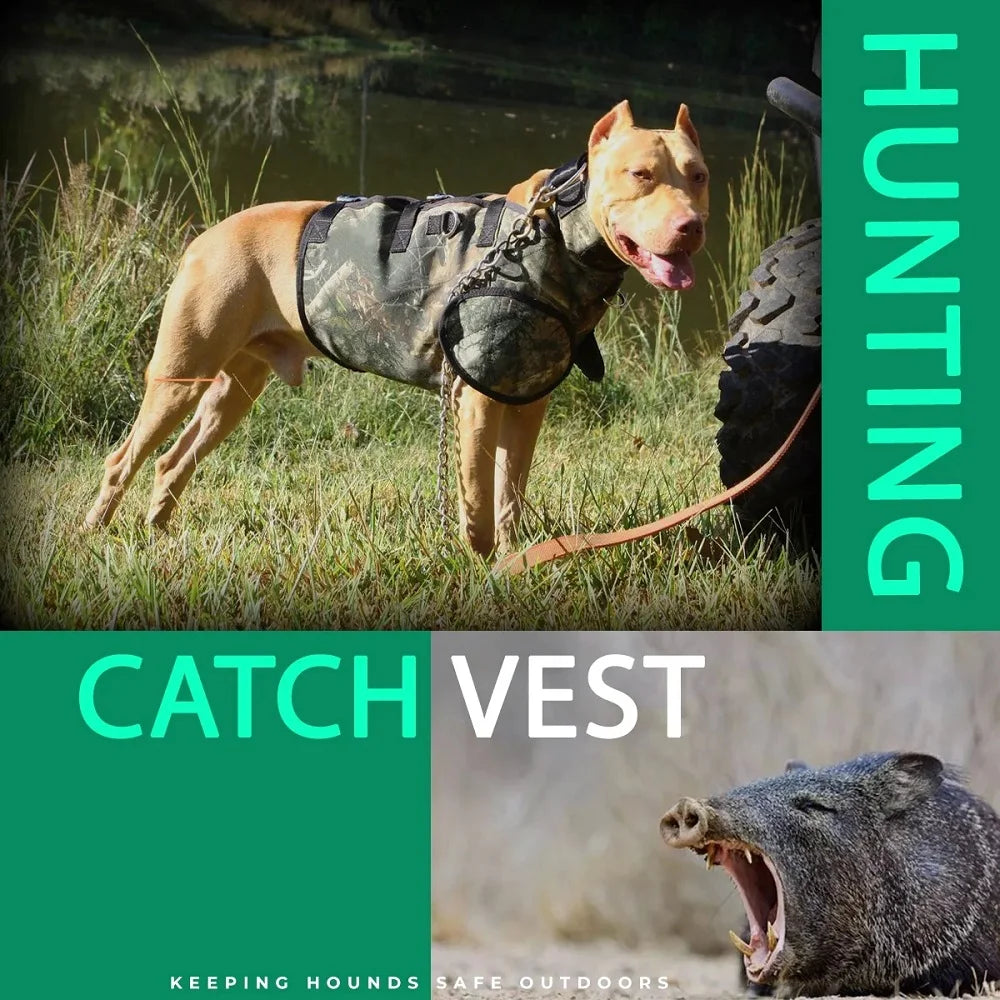 Hunting Dog Neck Guard Wild Boar Catch Vest Hog Cut Gear Neck Protection Security Armor