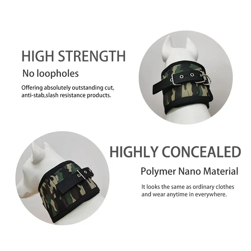 Hunting Dog Neck Guard Wild Boar Catch Vest Hog Cut Gear Neck Protection Security Armor