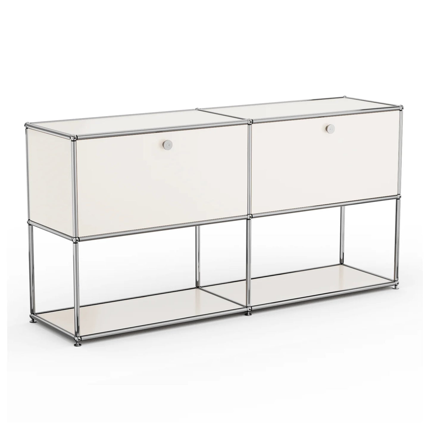 Sideboard Haller Cabinet Stainless Steel Metal Board Living Room Cabinet Storage Shelf Modular Furniture Storage Cabinet