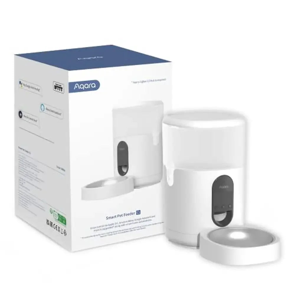Smart Pet Feeder C1 Automatic Cat Dog Food Dispenser APP Control Feeding Schedule Safe Materials 4L Volume