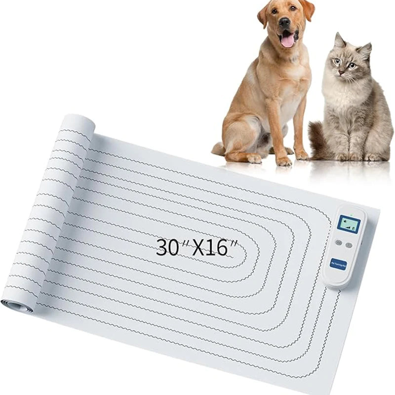 Rechargeable Dog Training Pad Indoor Cat Deterrent Pad 3 Training Modes Pet Shock Pads Prevents Cats From Jumping onto Sofas