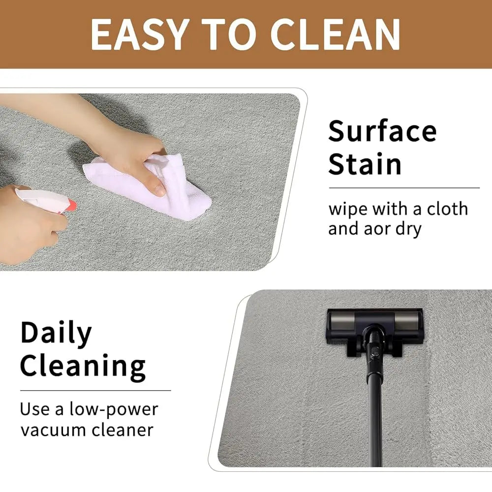 8X10 Area Rugs For Living Room Soft Large Area Rug Fluffy Rugs For Bedroom Machine Washable Non Slip Carpet Rug