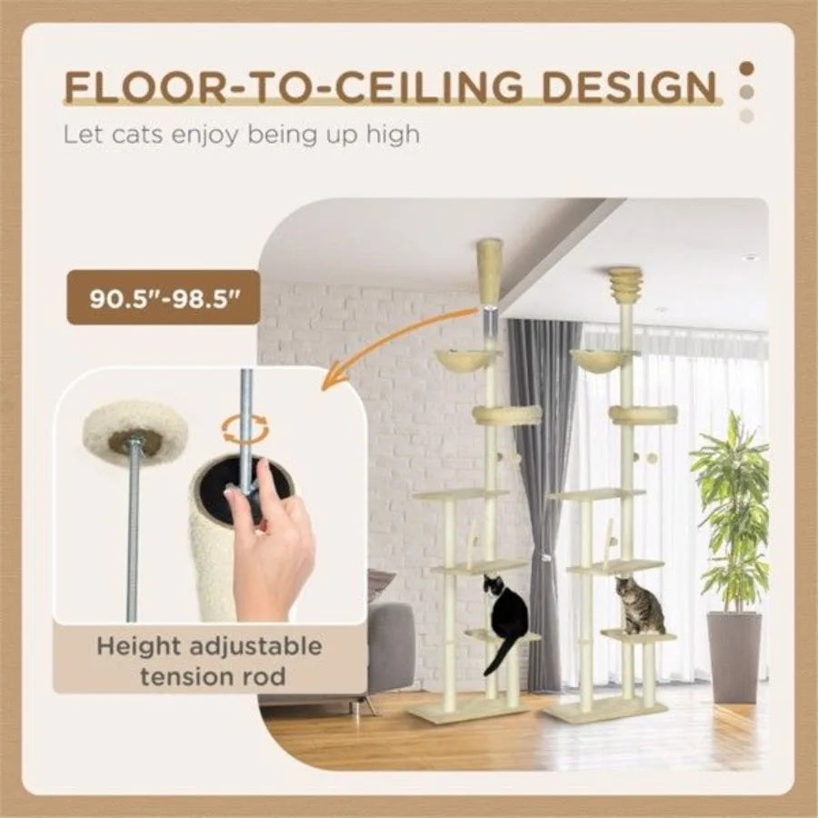 Cat Tree 2025 Year Plastic Toys Type Balls No Chemical Smart Device