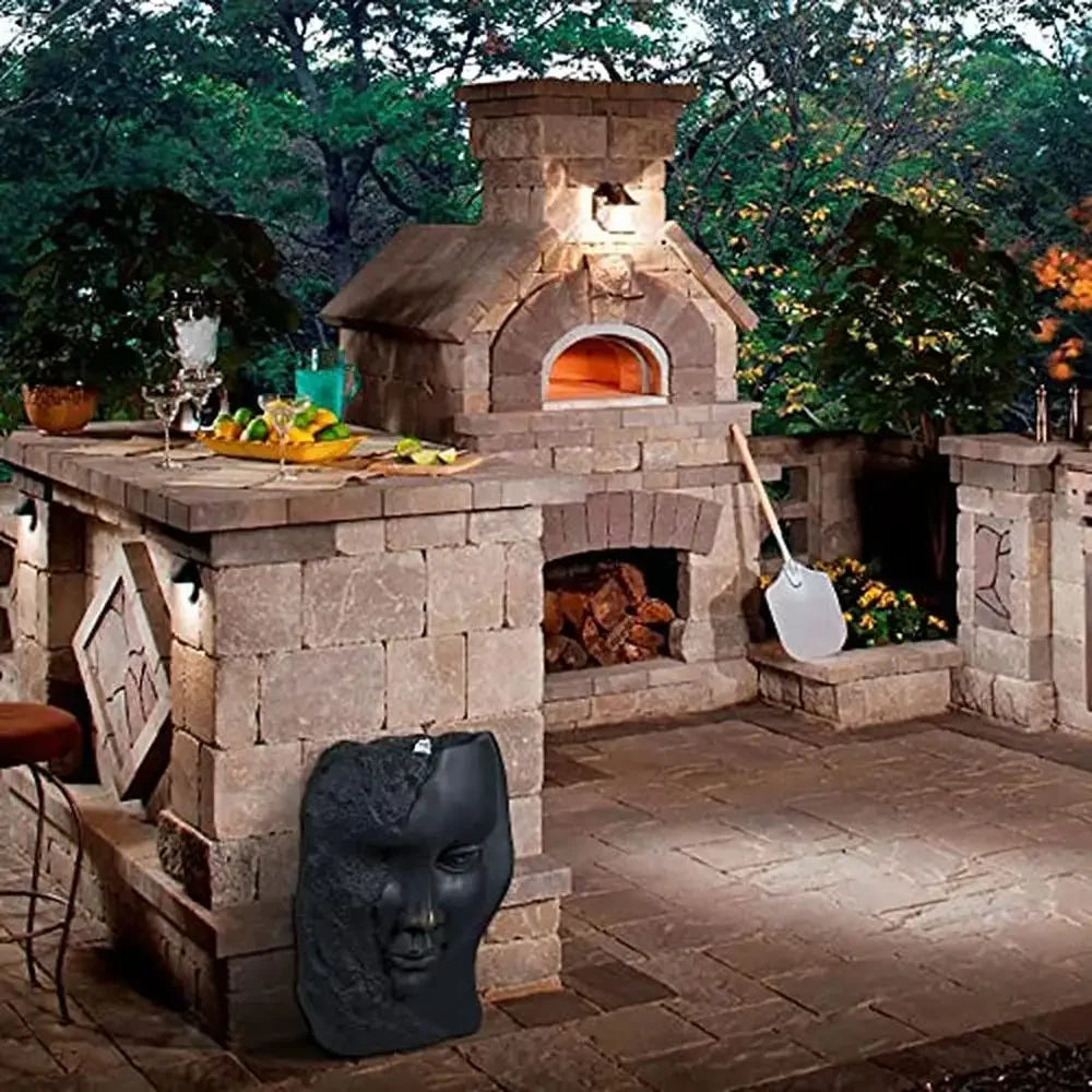 Indoor Outdoor Angel Water Fountain Fiberglass Decorative Statue LED Light Pump Included