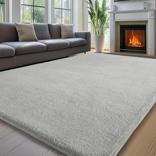 8X10 Area Rugs For Living Room Soft Large Area Rug Fluffy Rugs For Bedroom Machine Washable Non Slip Carpet Rug