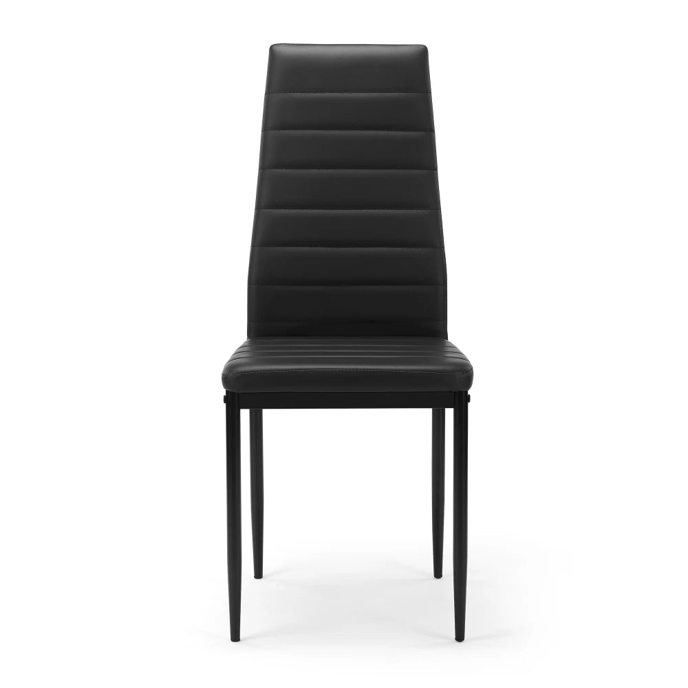 Modern Dining Chair Set for Four by Dutrieux