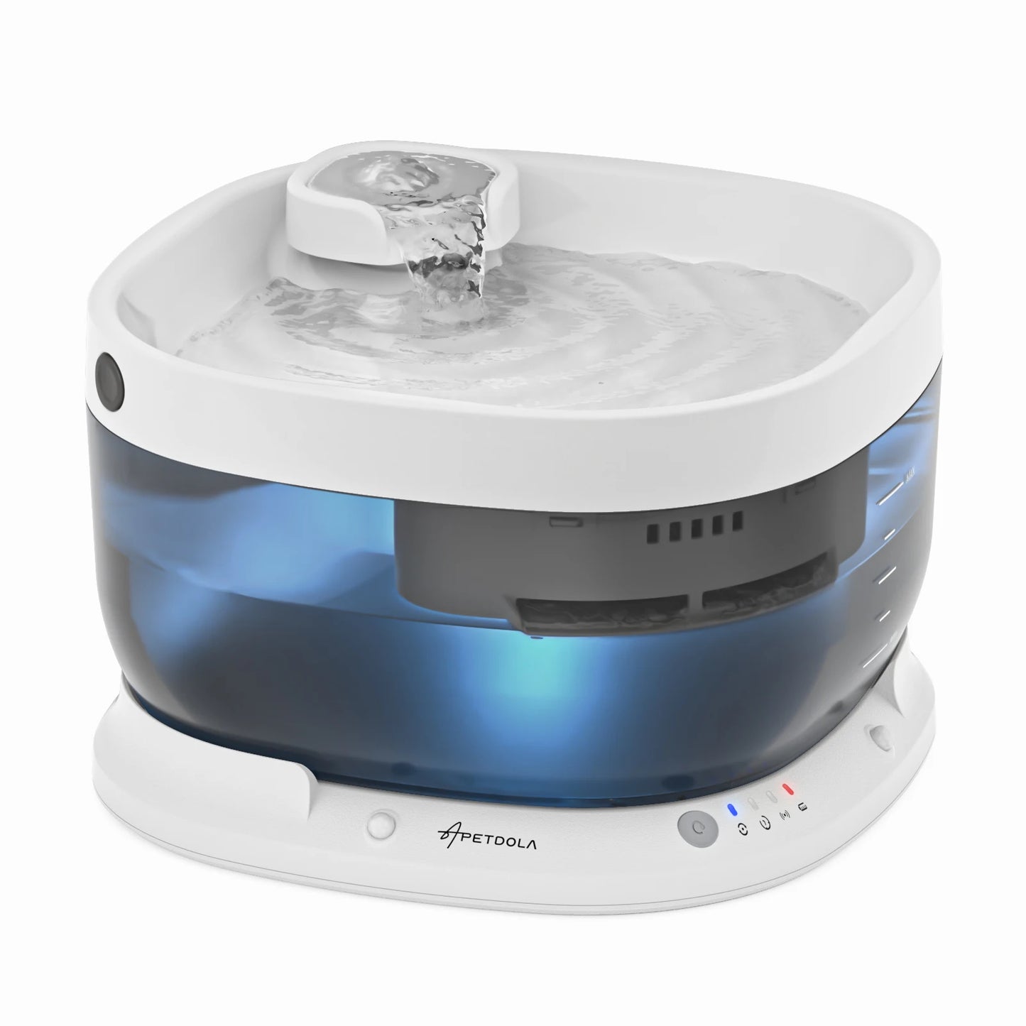 Apetdola 7L Wireless Dog Water Fountain Auto Sensor Drinking Fountain for Dogs and Cats
