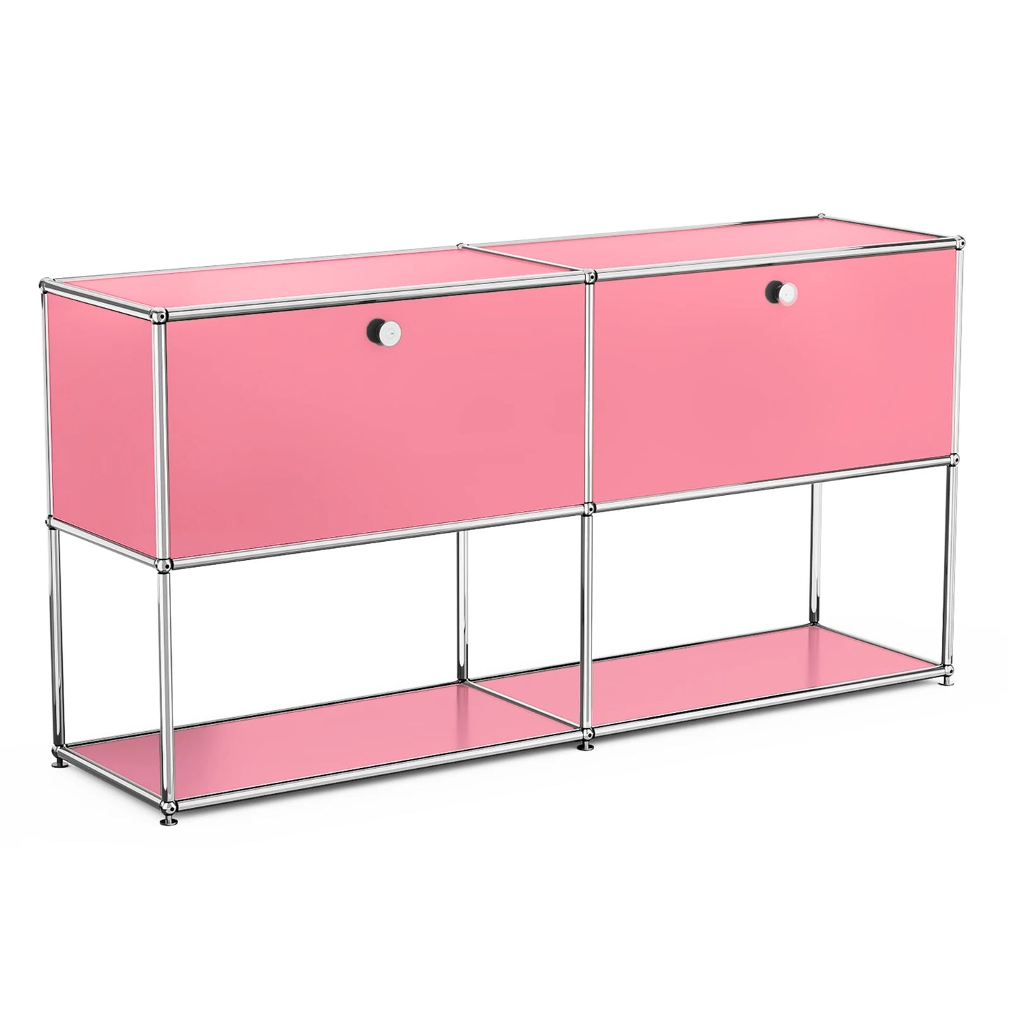 Sideboard Haller Cabinet Stainless Steel Metal Board Living Room Cabinet Storage Shelf Modular Furniture Storage Cabinet