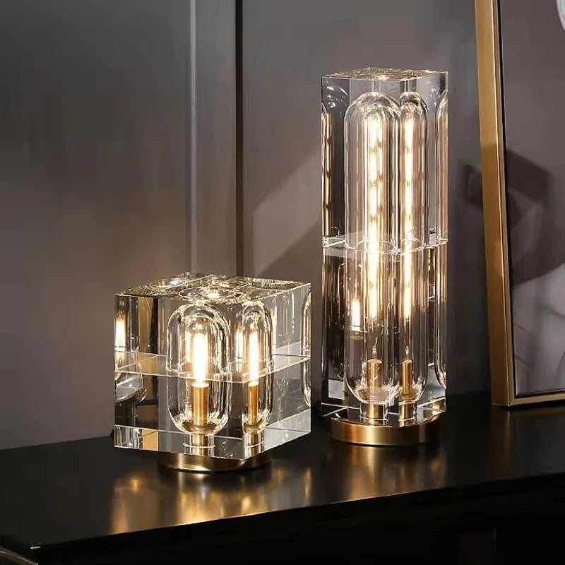 Modern Luxury Crystal Table Lamp Glass lamp Bedside Lamp