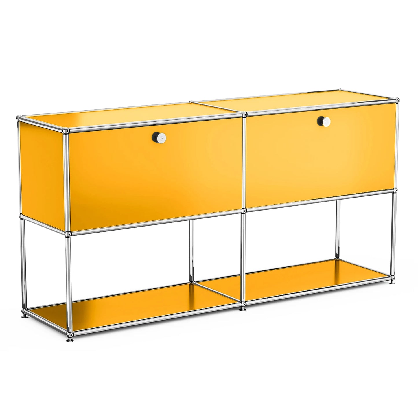 Sideboard Haller Cabinet Stainless Steel Metal Board Living Room Cabinet Storage Shelf Modular Furniture Storage Cabinet