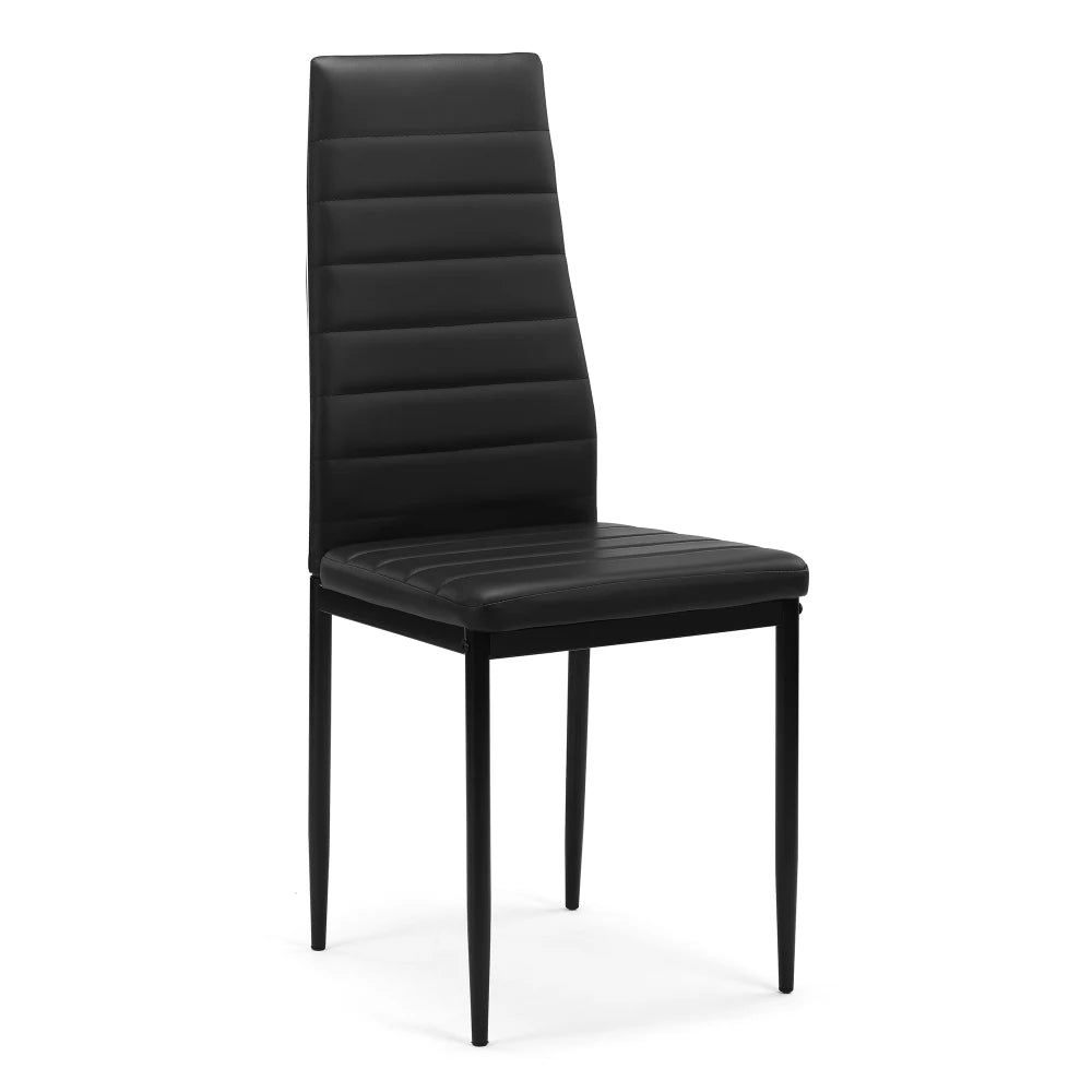 Modern Dining Chair Set for Four by Dutrieux