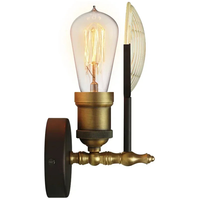 Modern Glass LED Wall Lamp Sconce Bedroom Light Fixture for Home Decor Nordic Foyer Living Room Corridor E27 Luminaire