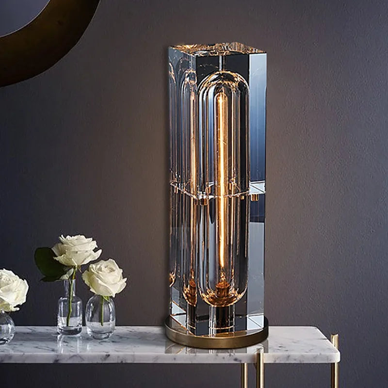 Modern Luxury Crystal Table Lamp Glass lamp Bedside Lamp