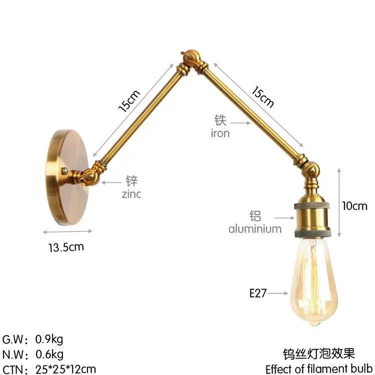 Modern Glass LED Wall Lamp Sconce Bedroom Light Fixture for Home Decor Nordic Foyer Living Room Corridor E27 Luminaire